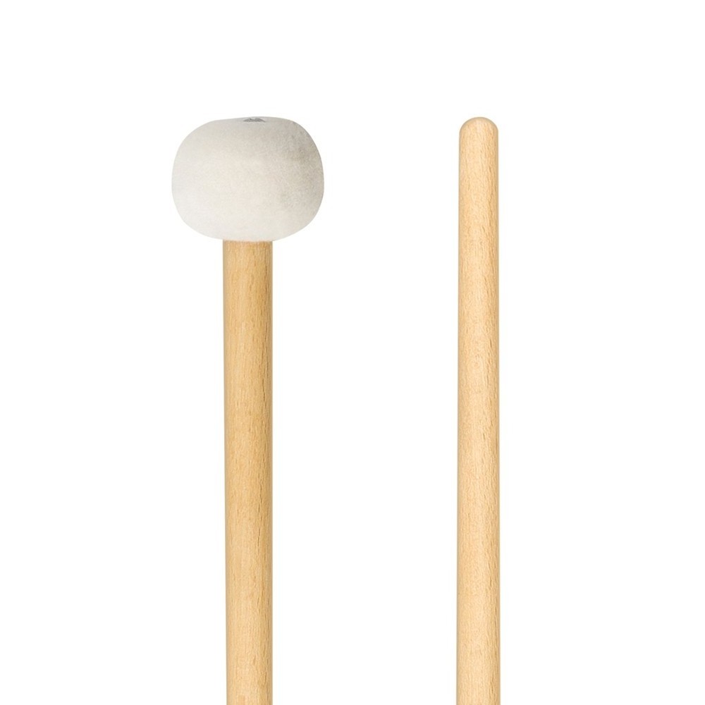 1 Pair Felt Mallets Drum Sticks with Wood Handle for Percussion Instrument