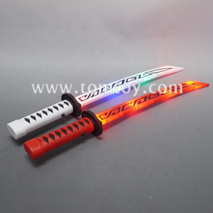 Kids Toy Plastic Light Up LED Flashing Sword with Sound and Scabbard