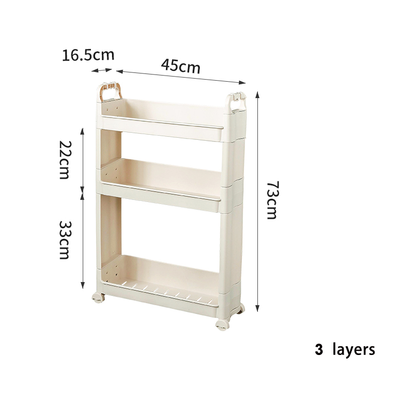 New minimalist food storage box and household goods slim rack kitchen gap storage holderswarehouse storage racks shelves for rac