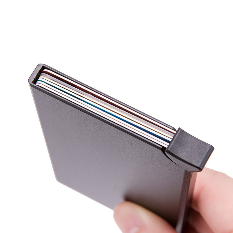 small credit card holder rfid card holder stainless steel metal credit card holder