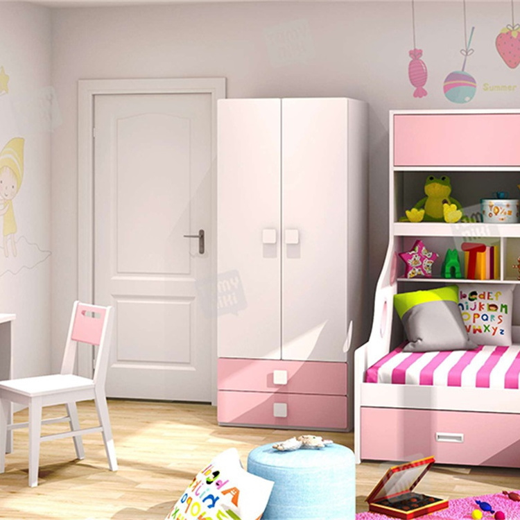 Factory Direct Sell Guangdong Modern Kids 3door Wardrobe Closet Design