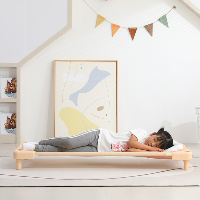 Kindergarten nap bed special bed for early education students folding small bed at noon