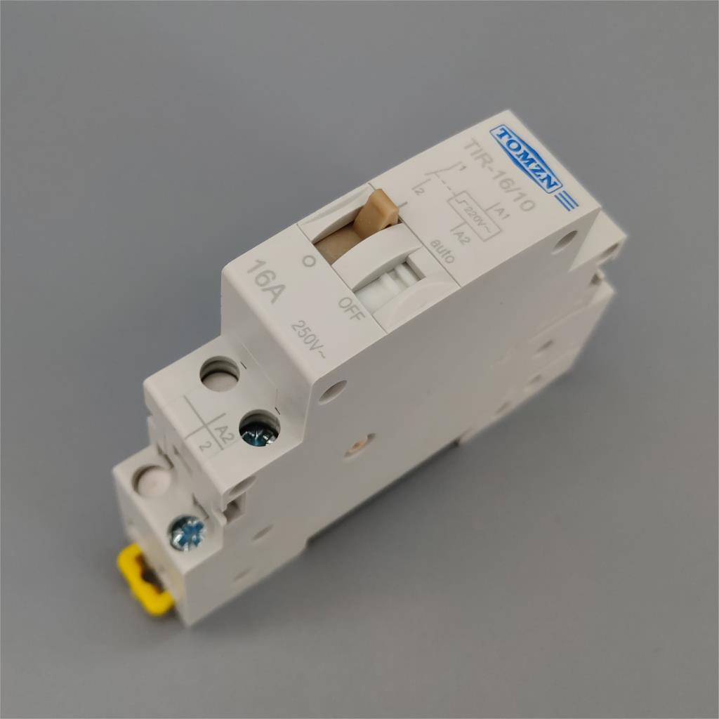 Impulse Relay Household Electric pulse control relay 16A 1NO 220V 50Hz 60HZ Auto control Relay for Lighting circuit