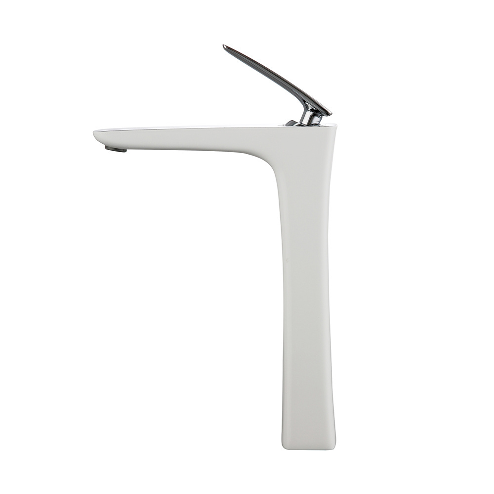 Factory Price Sanitary Ware Brass Hot And Cold Single Handle Pull Basin Mixer Bathroom Faucet