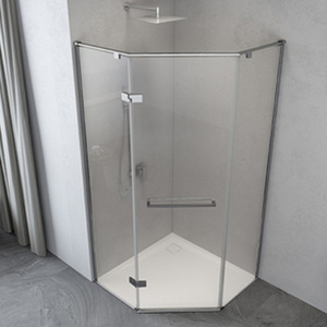 High Quality Portable Prefab Bathroom Pod All In One Shower Room Sliding Shower Room Door Enclosure