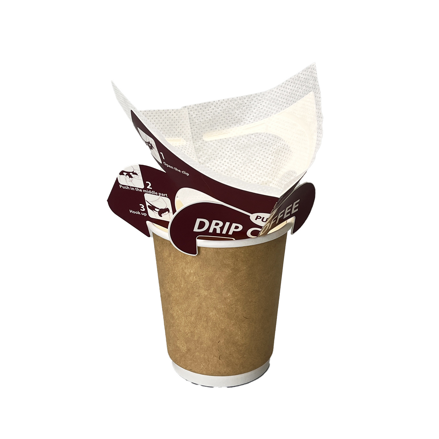 Drip Coffee Filter Pour-over Coffee Bag Hanging Ear Portable Coffee Filter