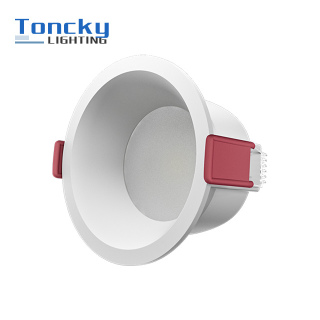 ip44 wide-angle spotlight recessed led down light supply high lumen ceiling led trimless down-light