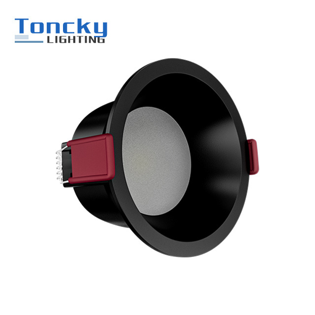 ip44 wide-angle spotlight recessed led down light supply high lumen ceiling led trimless down-light