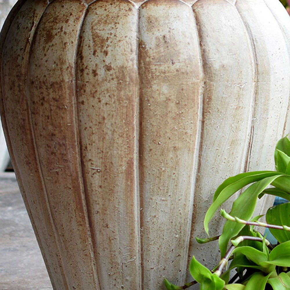 European Style  in Vietnam Frost Proof Large Terracotta Ceramic Flower Pot Pottery Planter Garden Vase for Home Decor