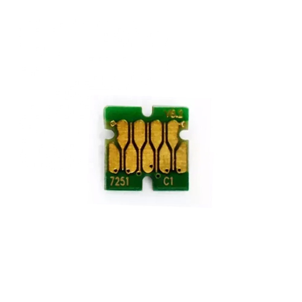 ZHONO Compatible T7251 T7252 T7253 T7254 T725A cartridge one time use Chip for Epson f2100 f2000 Refillable Cartridge Chip