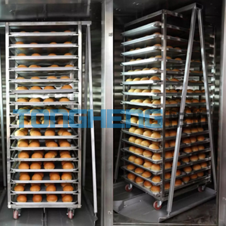 Commercial Rotary Rack Bread Oven Bakery Industrial 32 Trays Gas Rotary Baking Pizza Oven