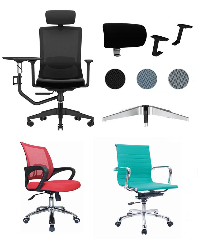 Modern Furniture Eco Comfortable Elegant Executive Meeting Room Visitor Swivel Ergonomic Mesh Office Chair