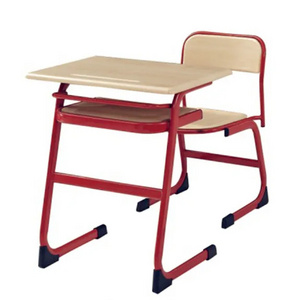 middle school high quality Custom Wooden study table Classroom chairs School desk and chair