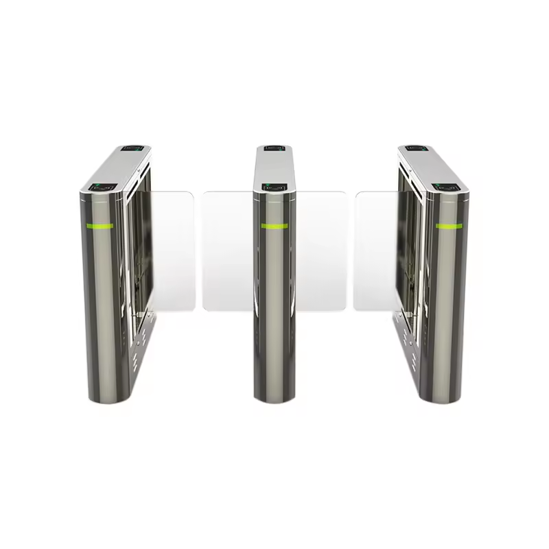 TP High Security Pedestrian Access Control Automatic Swing Barrier Turnstile Gate for Village Neighbourhood