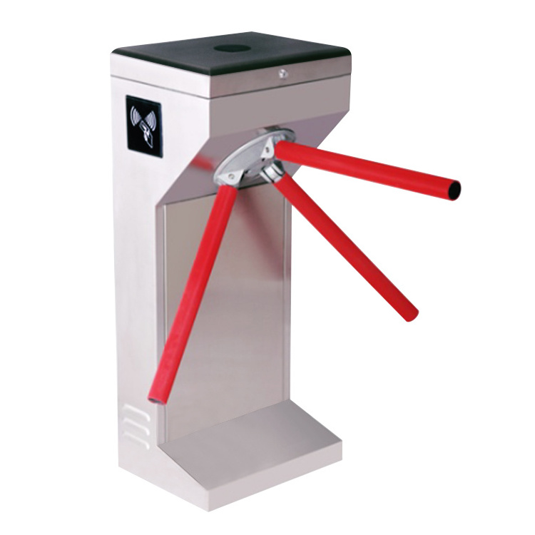 Indian Hot Sale Elegant Entrance Solutions Tripod Turnstile Gate Bridge Style Folding Arm Access Control Turnstiles