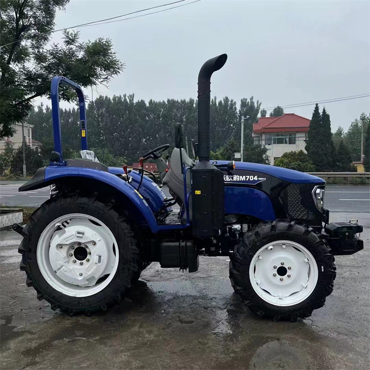 Lovol 90HP Four-Wheel Drive Tractor Best Brand Wheel Tractor Air Conditioning Cab Core include Engine Pump Gearbox China