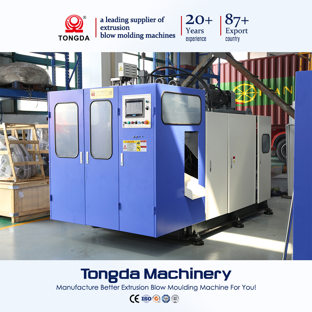 TONGDA HT2L Plastic Blow Molding Machine Bleach Bottle Extrusion Moulding Machine