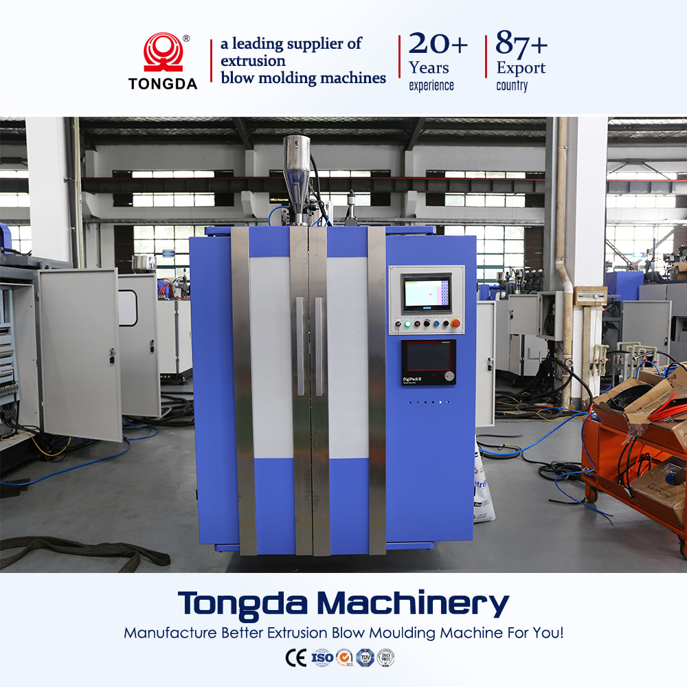 TONGDA HT2L Plastic Blow Molding Machine Bleach Bottle Extrusion Moulding Machine