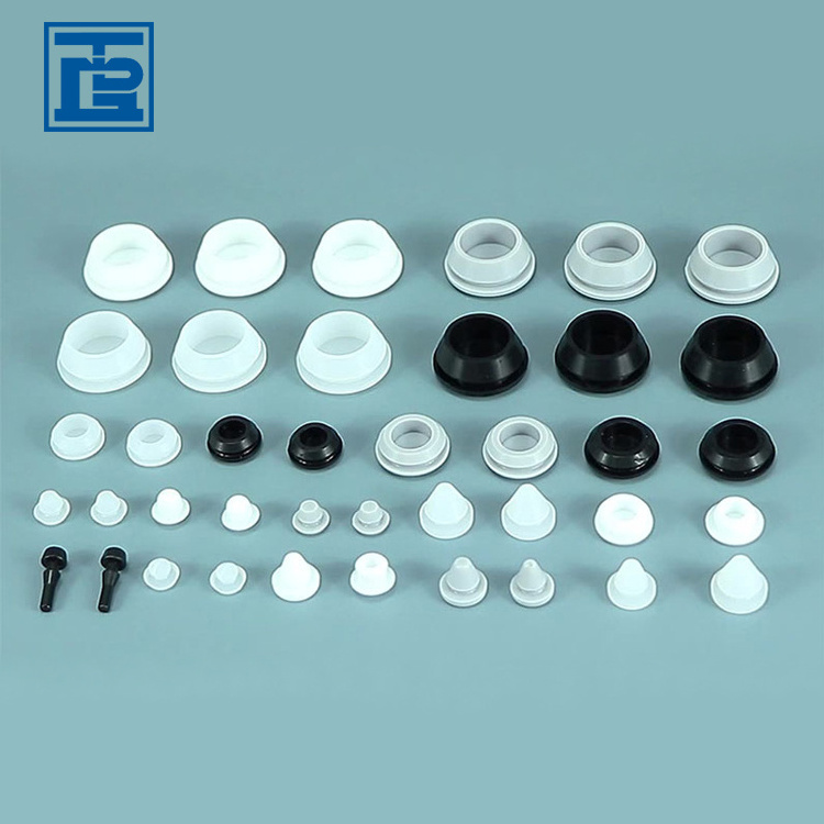 TONGDA flexible round small waterproof epdm PU silicone rubber screw covers end water pipe dust seal hole caps plug stopper