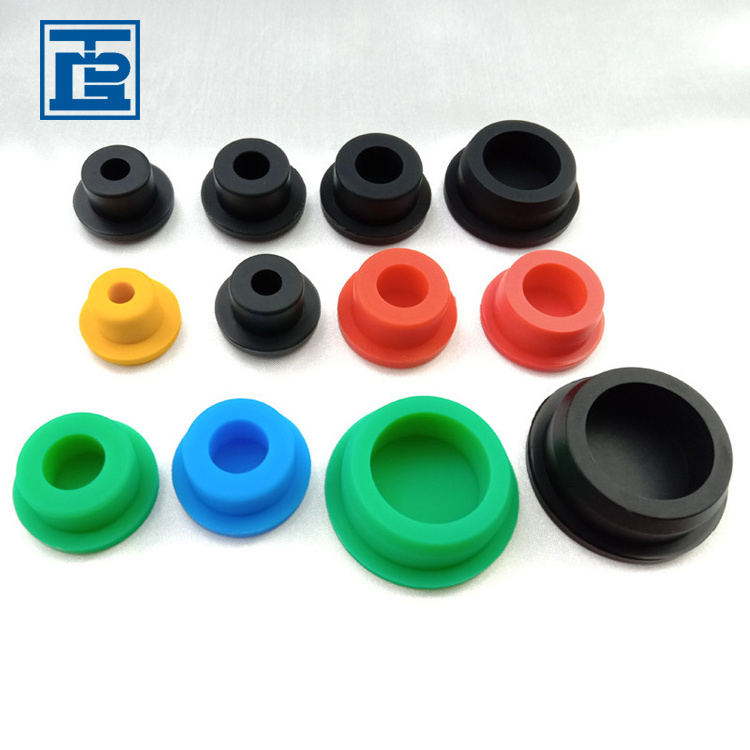 TONGDA flexible round small waterproof epdm PU silicone rubber screw covers end water pipe dust seal hole caps plug stopper