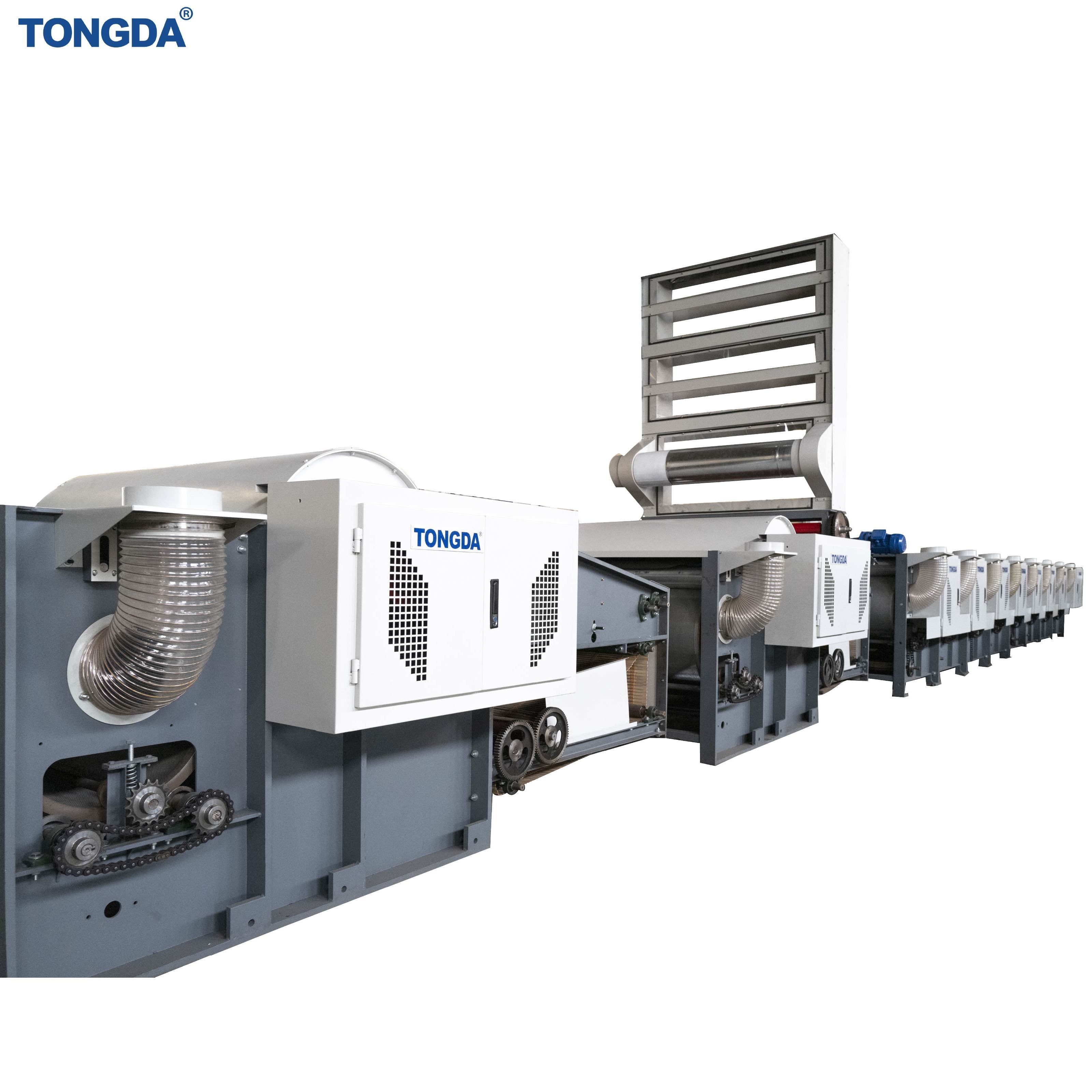 TONGDA TDFS600 New Developed Cotton Fabric Clothes Textile  Waste  Recycling Machine