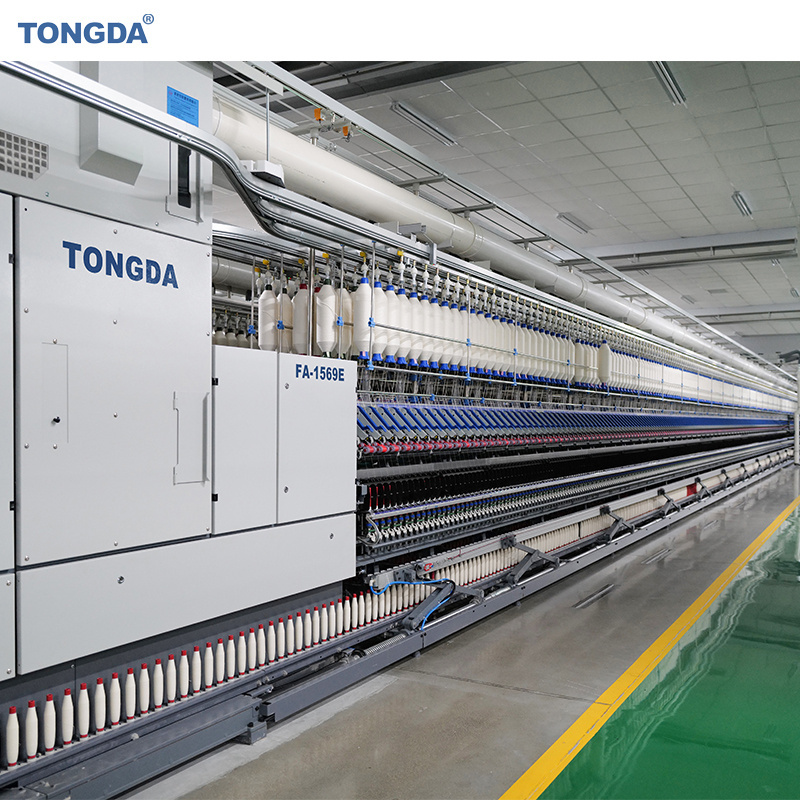 TONGDA FA1569 Complete Automatic Cotton Yarn Making Machine Ring Spinning Frame for Textile Spinning Machinery