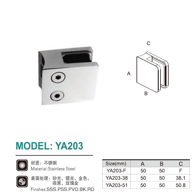 Tongdaya Stair Railing Handrail Ss 201 304 316 Railing Fittings Balcony Stainless Steel Handrail Accessories