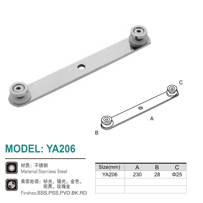 Tongdaya Stair Railing Handrail Ss 201 304 316 Railing Fittings Balcony Stainless Steel Handrail Accessories