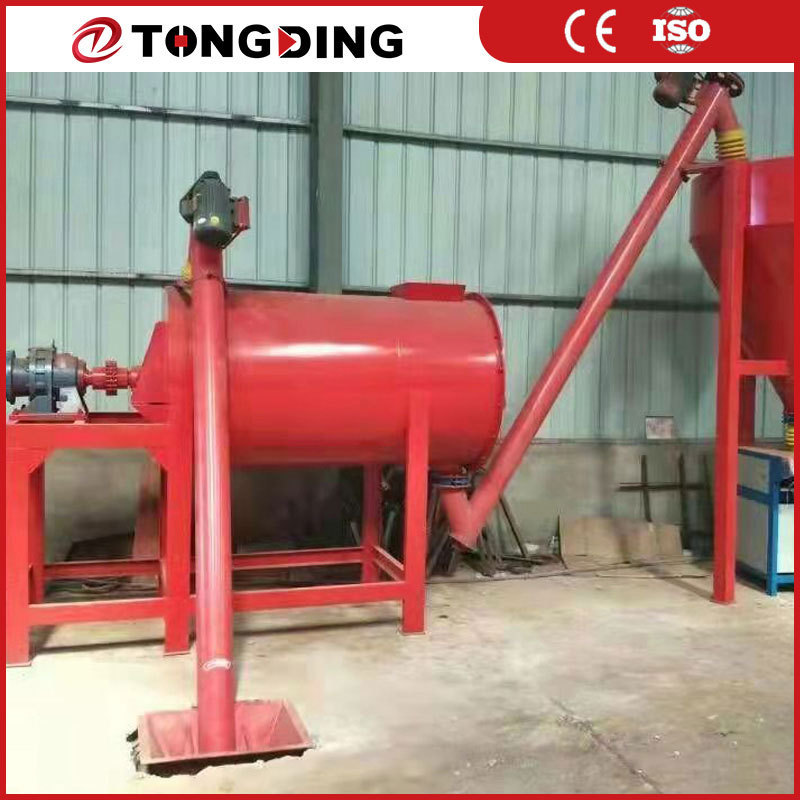 Large tile glue making machine dry mortar mixing epoxy mortar mixer sold 2023 year