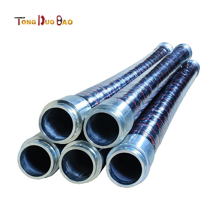 concrete pump rubber hose, concrete pump hose fittings