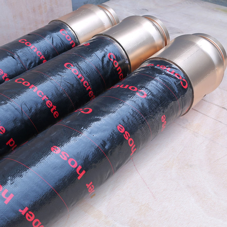 concrete pump rubber hose, concrete pump hose fittings