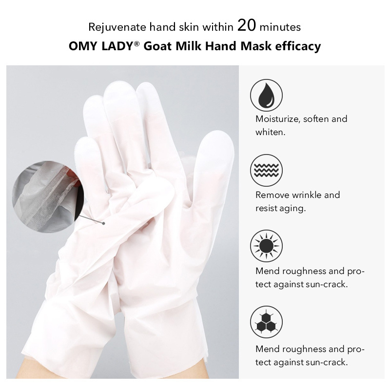 Free shipping Omylady Feet Moisturizing Socks And Gloves Moisturizer For Dry Hand Mask Gloves