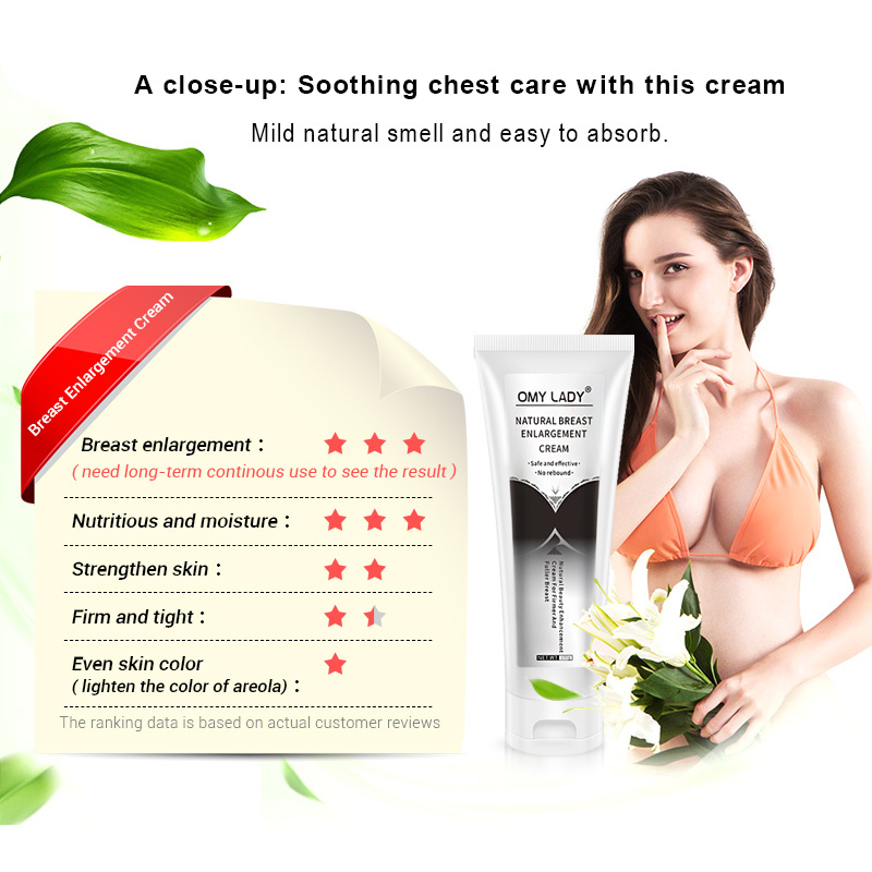 OMY Lady Brand Breast Care Breast Cream for Sagging Push up Sexy Daily Big Boobs Cream Provide Breast Enhancers 3 Years