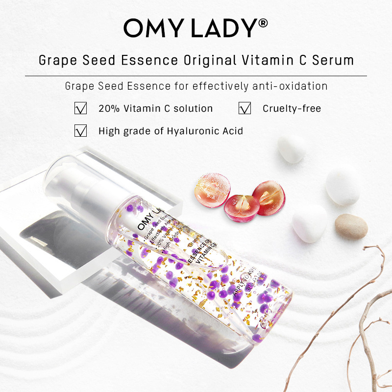 Bulk skincare serums facial OMY LADY anti-aging hyaluronic acid vitamin c serum for face