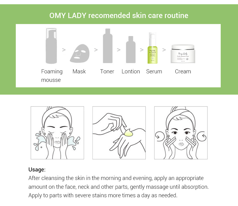 OMY LADY Wholesale Anti Acne Facial Skin Face Acne Scar Removal Cream