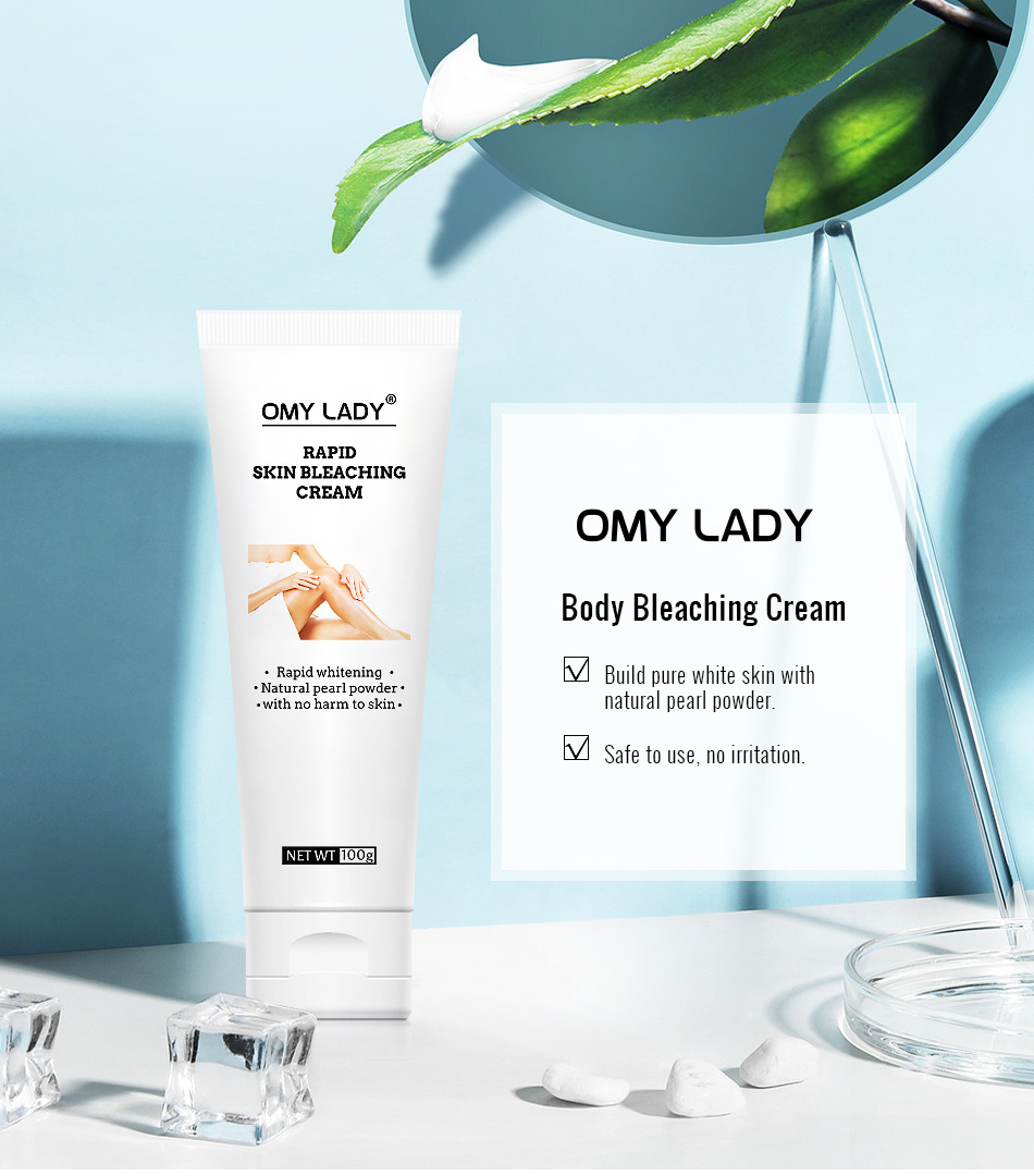 Korean skin bleach products omy lady papaya bleaching cream dark spot corrector cream for face