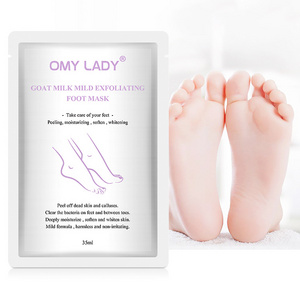 Omy Lady Herbal Refining Off Mask quality baby your foot exfoliating foot peel mask