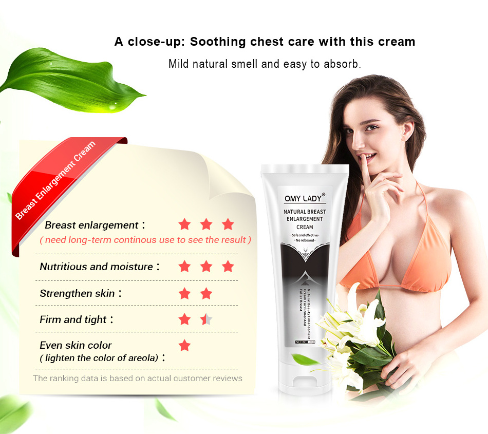 Omy lady original naturaful lady butt boobs breast tight cream breast enhancement cream 100g