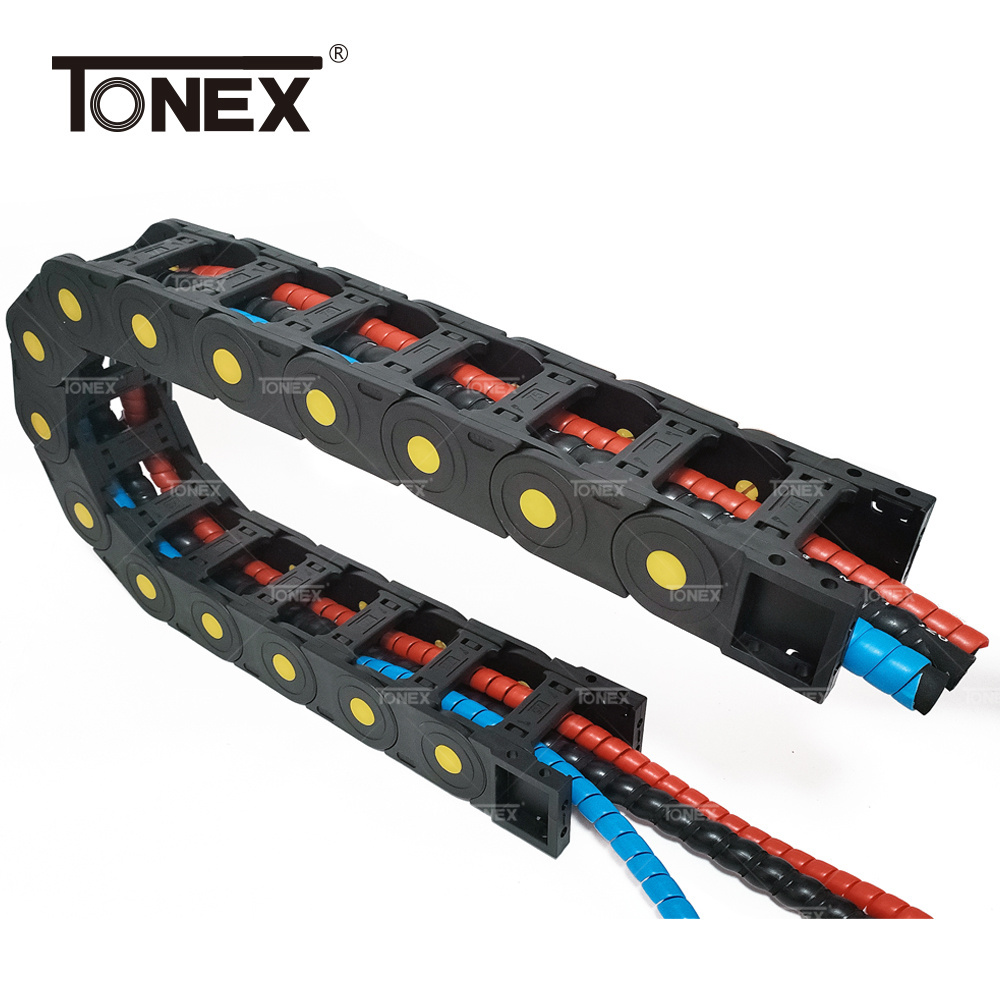 Plastic Cable Carrier Chain Drag Chain Energy Chain Cable Carrier For Protect Hydraulic Hoses