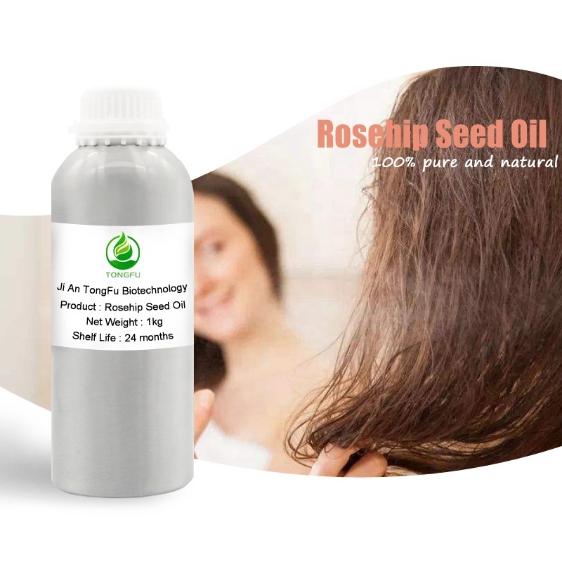 Wholesale Customized  100%Pure Organic Top Grade Private Label Rosehip Carrier Oil For Skincare Whitening