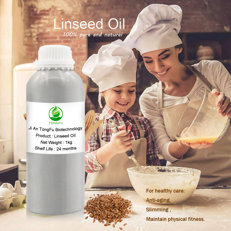 Natural Plant Pure cold pressed virgin boiled linseed oil crude flaxseed oil for wood paint skin hair