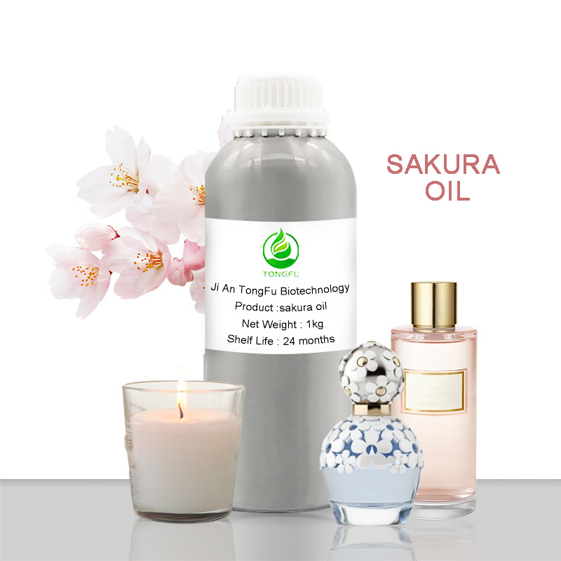 Factory Supply Fragrance Japanese Cherry Blossom Sakura Fragrance Oil Scented Candle Making