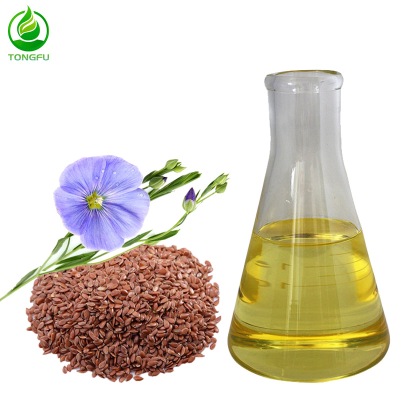 Bulk Cold Pressed Carrier Oil Raw Edible Refined 100% Pure Flaxseed Linseed Oil