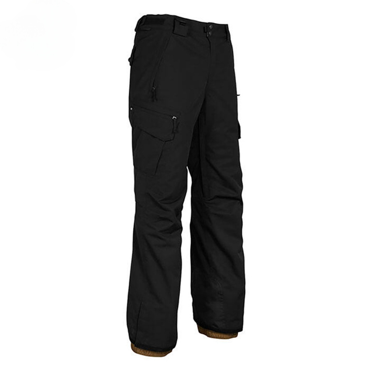 mens ski pants High quality kids waterproof ski snow pants with detachable suspenders camo ski trouser