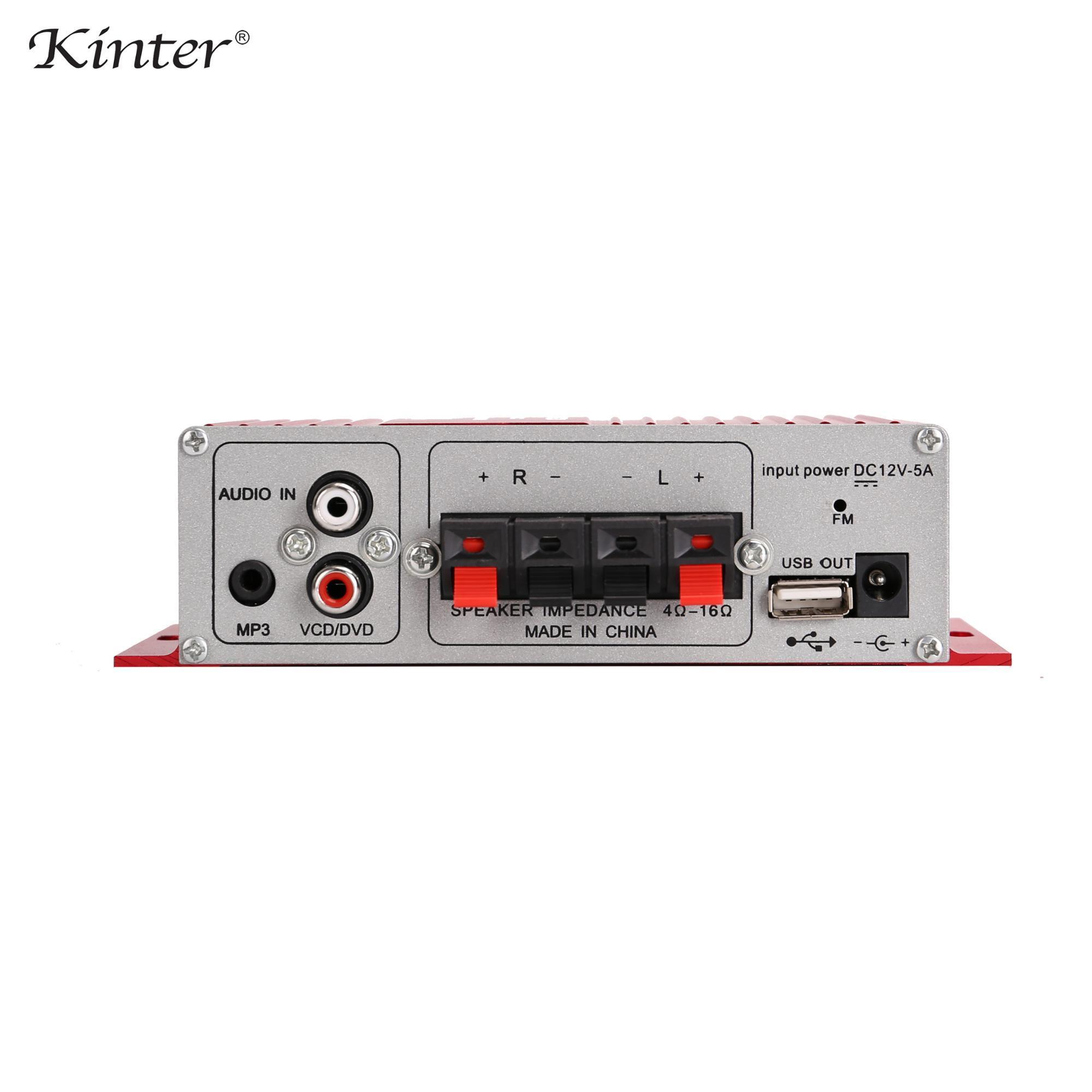 Kinter Ma-180 Stereo Hifi Mini Dc12v Audio Stereo Power Car Amplifier With Usb Charge