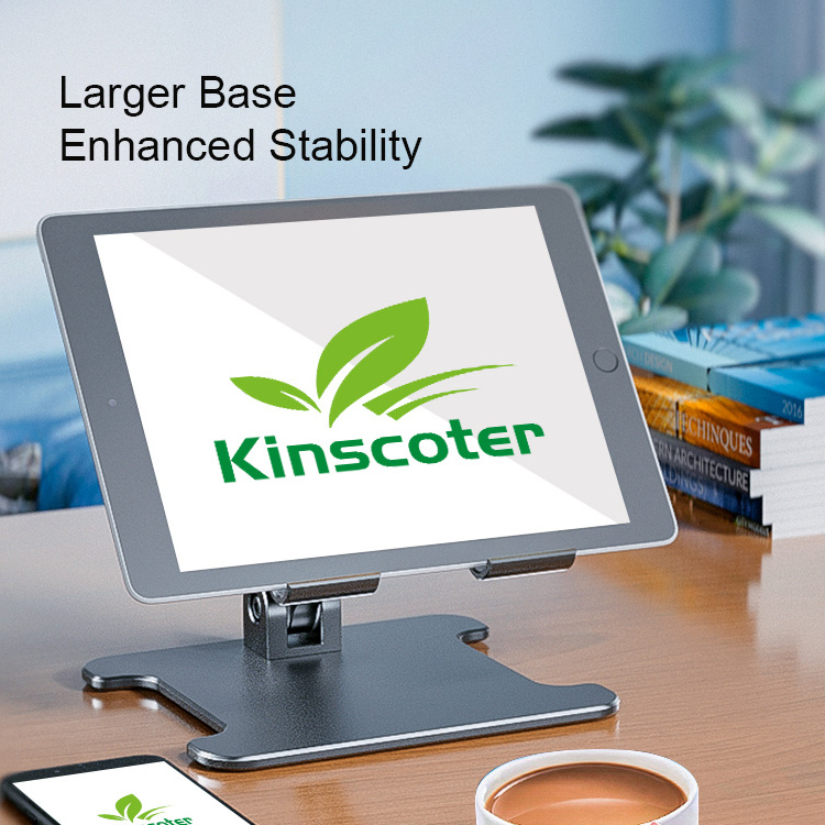 Kinscoter Home Office Solutions Standing Folding Laptop Stand Portable Aluminium Laptop Cooler