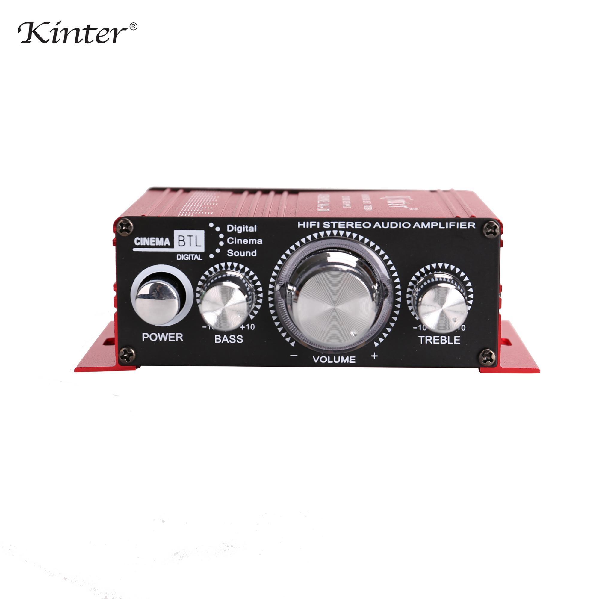 Factory Wholesale OEM ODM 2 Channel Aluminum 12v Mini Hi-Fi Car Stereo Small Audio Amplifier