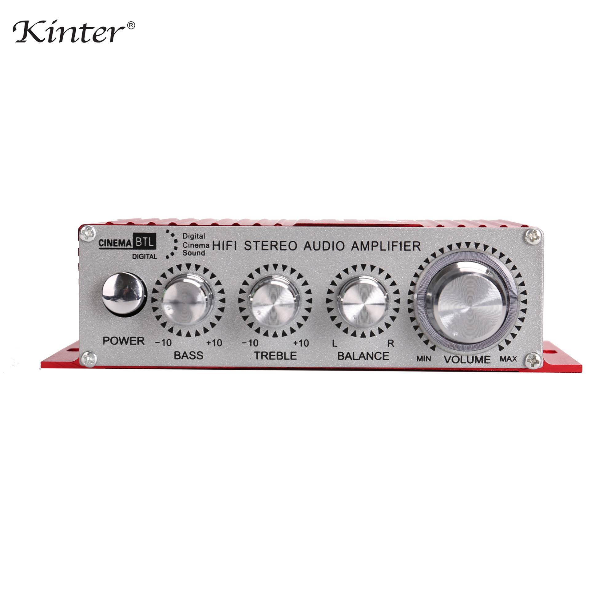 Kinter Ma-180 Stereo Hifi Mini Dc12v Audio Stereo Power Car Amplifier With Usb Charge