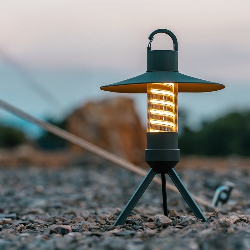 New Design Outdoor Portable Tent Hanging Camping Light Led Camp Torch Rechargeable Camping lamps