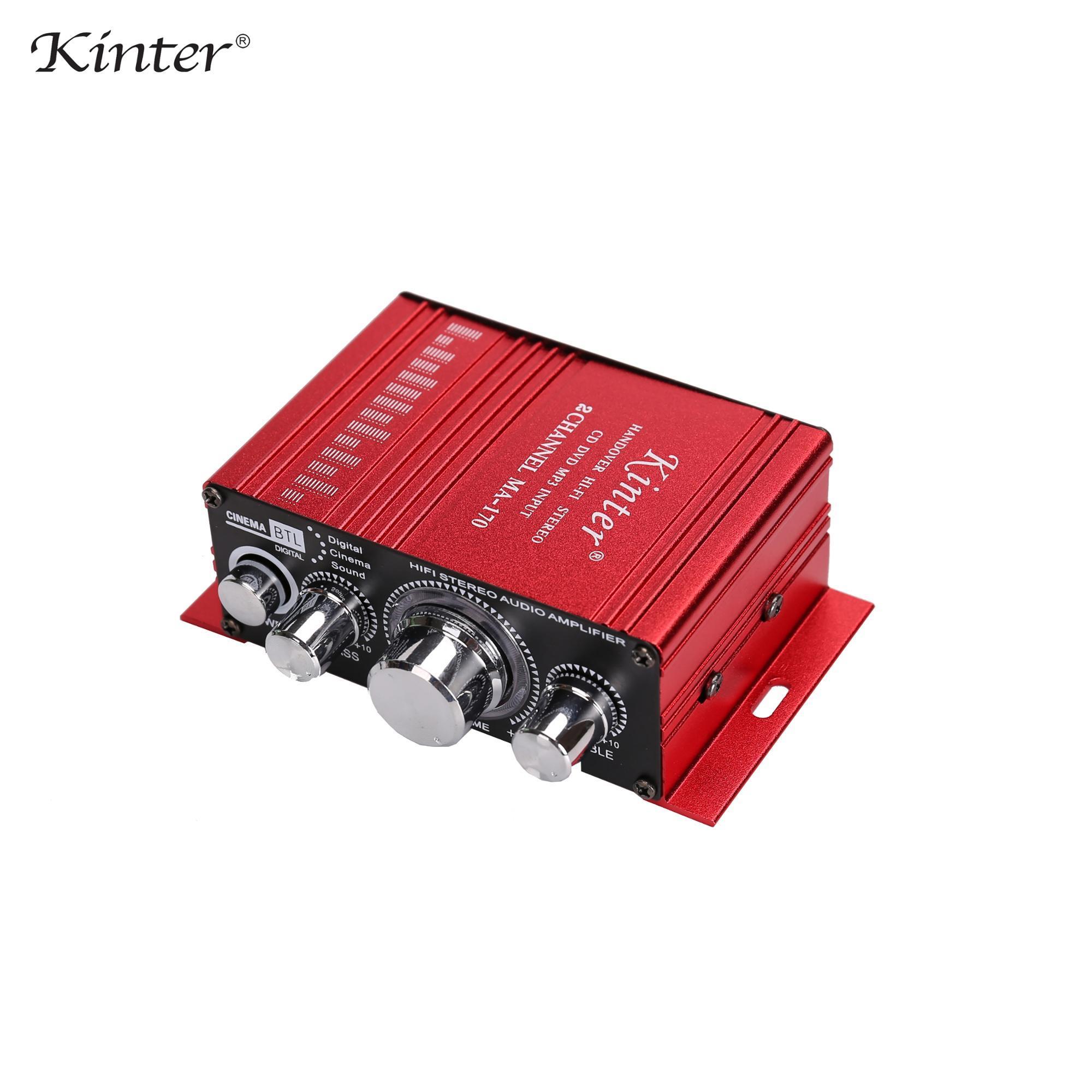 Factory Wholesale OEM ODM 2 Channel Aluminum 12v Mini Hi-Fi Car Stereo Small Audio Amplifier